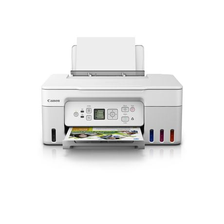 Canon PIXMA MegaTank G3270 Wireless All-in-One Printer (White), For home & home offices