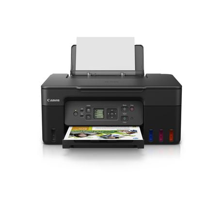 Canon PIXMA MegaTank G3270 Wireless All-in-One Printer (Black), For home & home offices