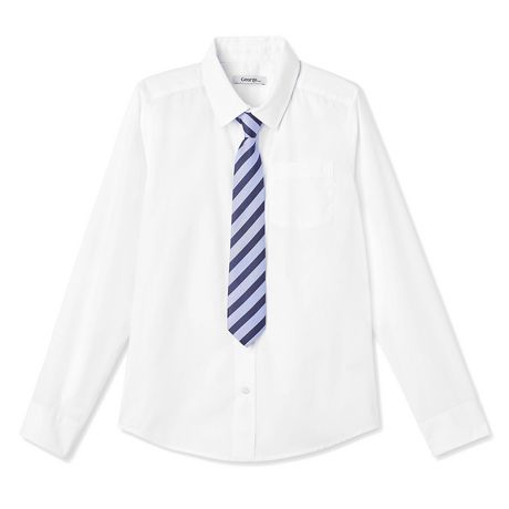 George Boys' Dress Shirt with Tie | Walmart Canada