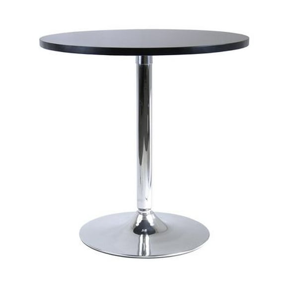 Winsome Spectrum 29" Round Dining Table with Metal Leg