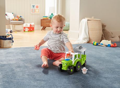 little people caring for animals tractor