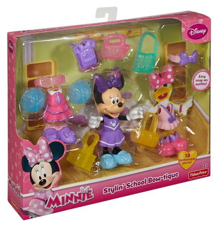 MINNIE MOUSE BOW-TIQUE Fisher-Price Disney Minnie Mouse Stylin' School ...