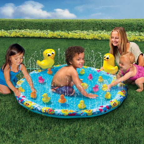 ducky pond splash mat