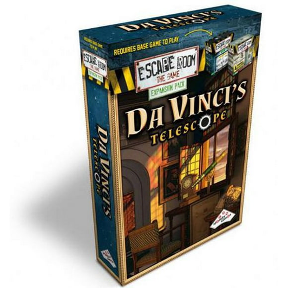 Identity Games Escape Room le Pack d'Extension du Jeu, le Télescope de Da Vinci