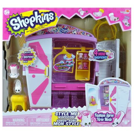 Shopkins Fashion Style Me Wardrobe Playset | Walmart Canada