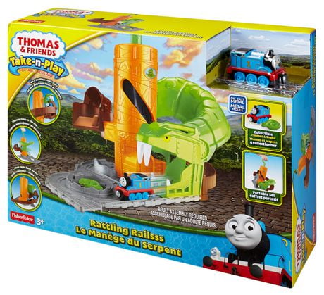 Thomas and Friends Thomas The Train: Take-n-Play Rattling Rails ...