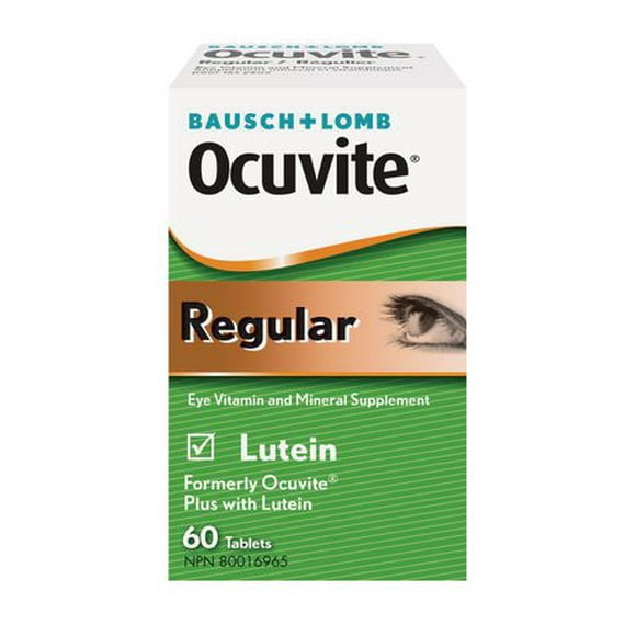 Bausch + Lomb Ocuvite Régulier 60 comprimés