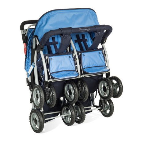 4 child stroller