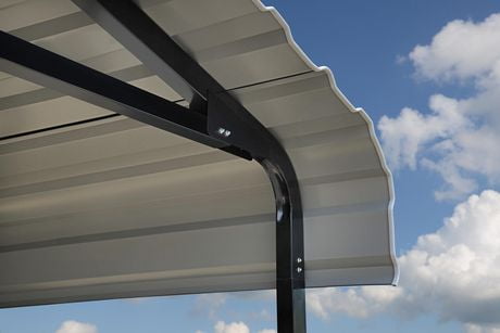 Arrow Carport 20 X 24 Charcoal Walmart Canada