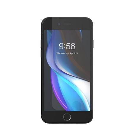 Zagg InvisibleShield Hybrid Glass pour Apple iPhone SE (2nd Gen)/8/7/6s/6 Compatible avec iPhone SE/8/7/6s/6