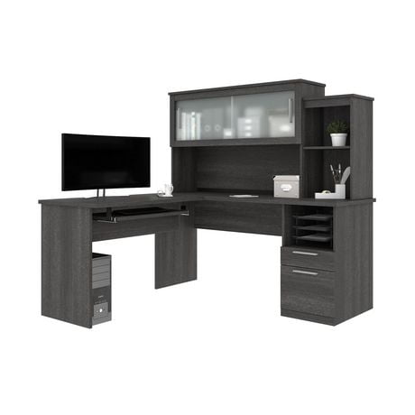 Dayton By Bestar L Shaped Desk Walmart Canada