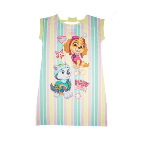 Paw Patrol Girls short sleeve nightgown - Walmart.ca