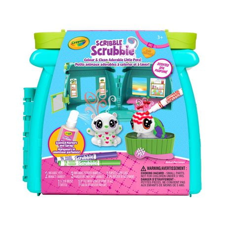 Crayola Scribble Scrubbie Pets Scented Spa, Colourful scented pets