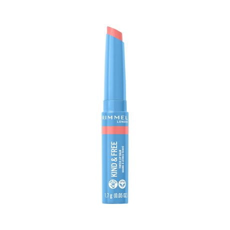 Rimmel Kind & Free™ Tinted Lip Balm, Hydrating, Lightweight, Vegan Formula, Light coverage