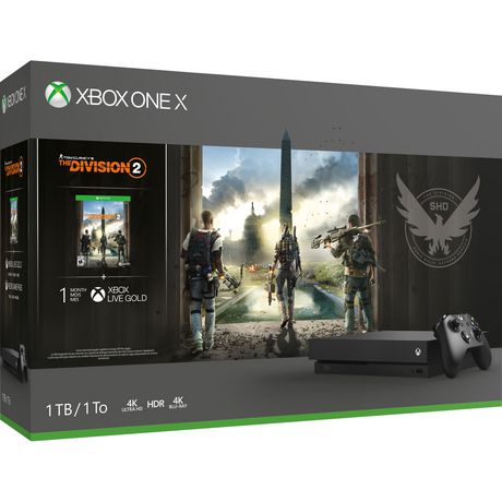 Xbox One X 1TB THE DIVISION 2 Bundle | Walmart Canada
