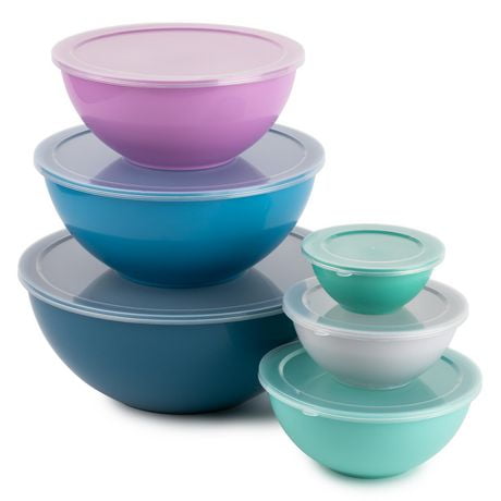 Thyme & Table 12-Piece Mixing Bowl Set, Mixing Bowls