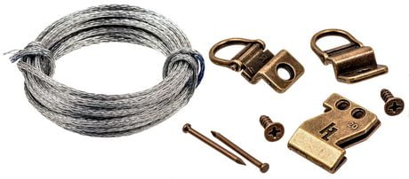 Hardware Essentials Hangz Canvas Sawtooth Hook Wire Kit - Walmart.ca