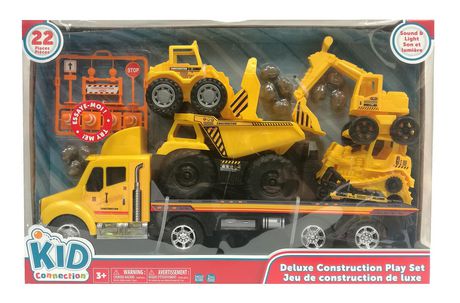 kid connection deluxe truck playset