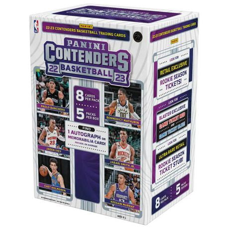 2022-23 Panini NBA Contenders Basketball Trading Card Blaster Box
