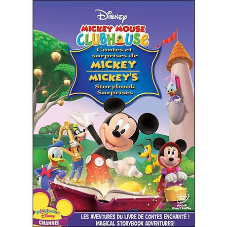 Disney Mickey Mouse Clubhouse: Mickey's Storybook Surprises (Bilingual ...
