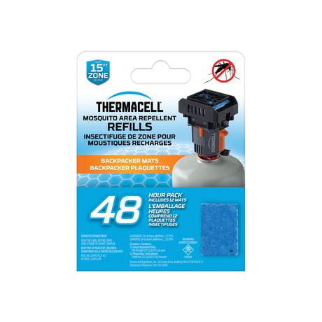 Thermacell Mosquito Repellent Refills for Backpacker-48 Hours