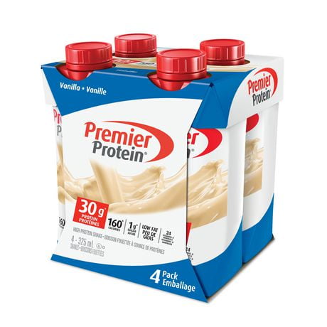 Premier Protein Vanilla Shake, Vanilla Shake 4 x 325ml