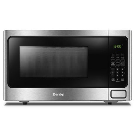 Danby Designer DDMW1125BBS 1.1 Cu.Ft. Countertop Microwave With Stainless Steel Front