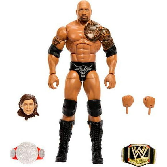 WWE – Collection Elite – WrestleMania – Figurine articulée – The Rock