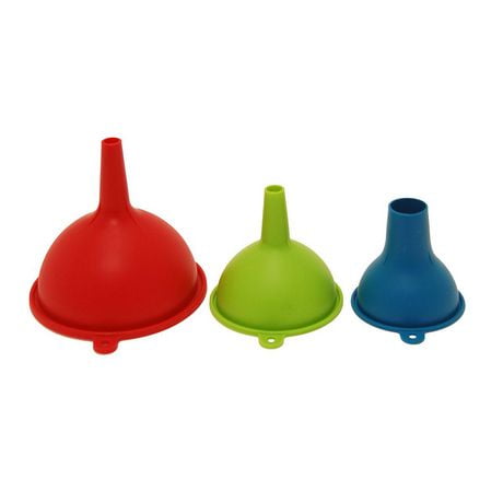 Starfrit Silicone Funnel Set, 3 Pieces