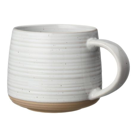 Better Homes & Gardens White Ceramic Mug, 18.3 oz, 1 piece, 18.3 oz, Ceramic
