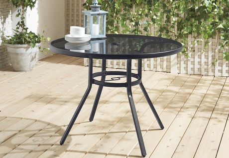 Mainstays 40 Inch Round Dining Table, Round Patio Tables Uk