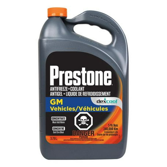 Prestone® DexCool® Antifreeze Coolant, 3.78 L
