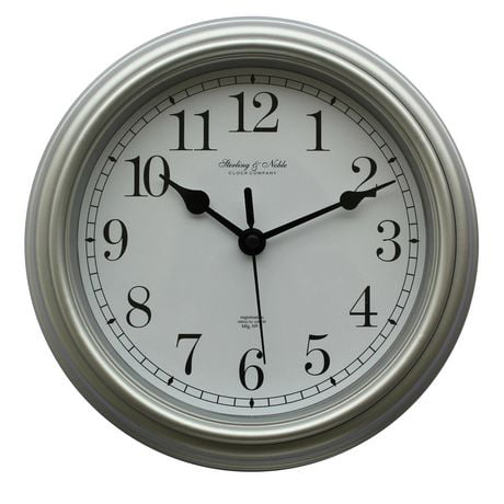 hometrends Wall Clock, 8.75" wall clock