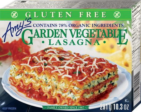 Amy's Kitchen Gluten Free Garden Vegetable Lasagna | Walmart Canada