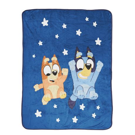Bluey In the Dream Kids' Silk Touch Fleece Throw, 100% Polyester