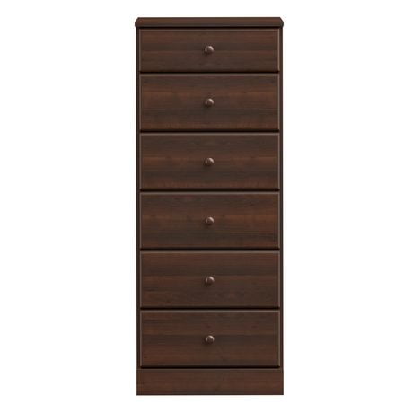 Prepac Astrid Espresso Nbsp 6 Drawer Tall Chest Espresso