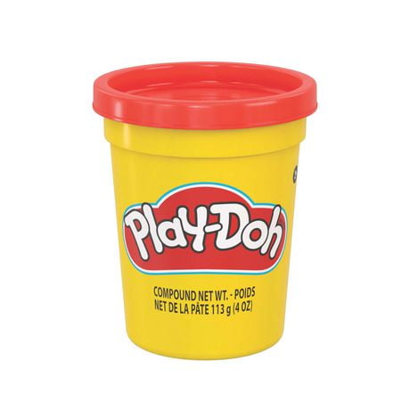 Play-Doh 4-Ounce Single Can of Red Modeling Compound, Ages 2 years and up