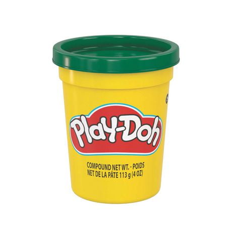 Play-Doh 4-Ounce Single Can of Dark Green Modeling Compound, Ages 2 years and up