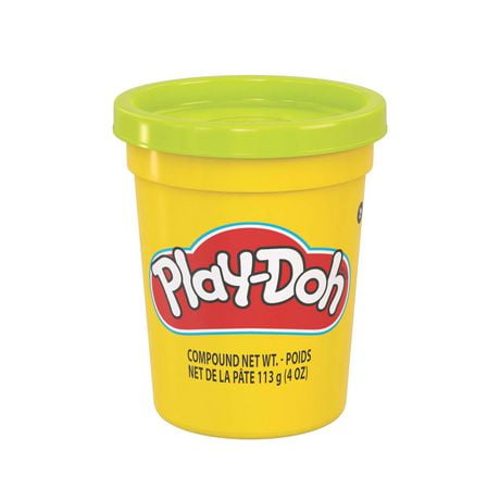 Play-Doh, pot individuel de pâte à modeler vert-jaune vif de 112 g À partir de 2 ans