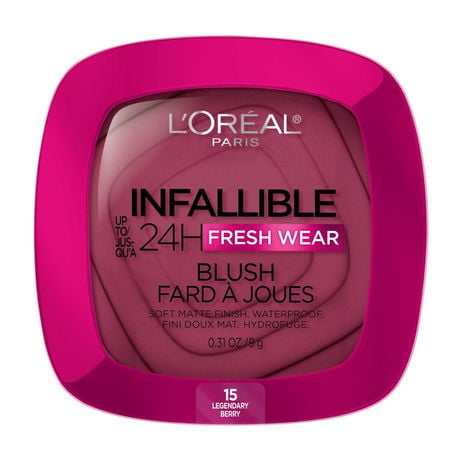 L'Oréal Paris Infallible 24H Freshwear Blush, Soft Matte Waterproof ...