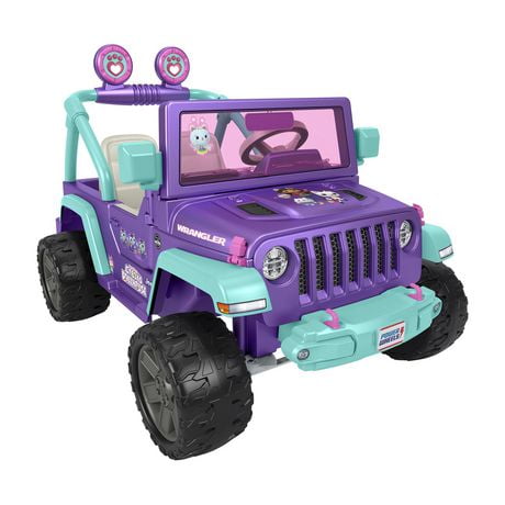 Power Wheels Jeep Wrangler La maison de poupée de Gabby, sons