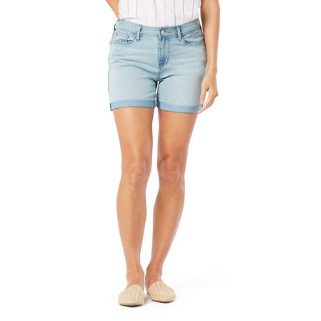 Signature by Levi Strauss & Co.™ Mid Rise Shorts | Walmart Canada