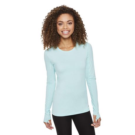 Athletic Works Women's Long Sleeve Workout Tee | Walmart Canada