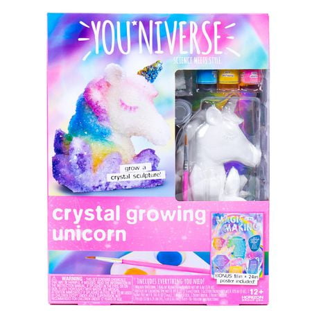 YOU*niverse Licorne en Cristal à Faire Pousser