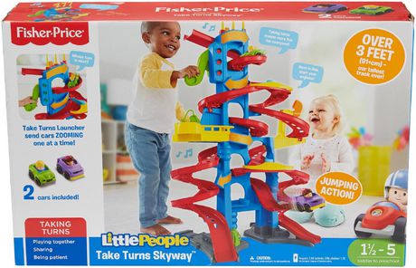 NEWFisherPrice Little People Take Turns Skyway KIDS Playset+Child Toy+US STOCK 