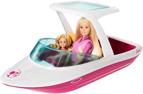 a barbie boat