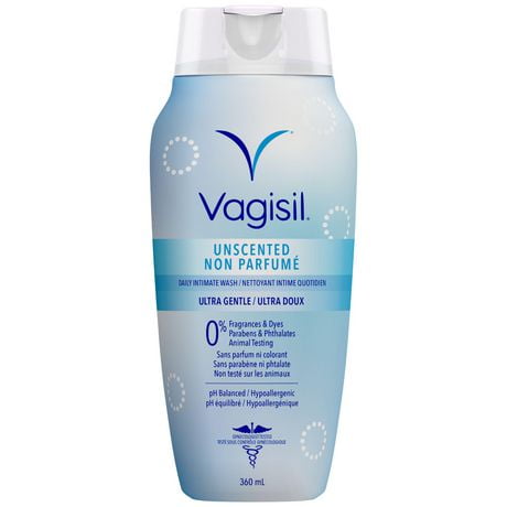 Vagisil Unscented Daily Intimate Wash, 360ml