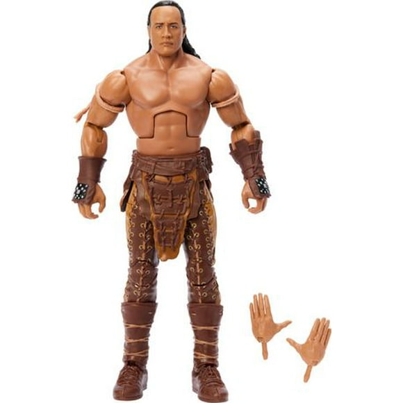 WWE – Figurine articulée Élite The Rock en Roi Scorpion