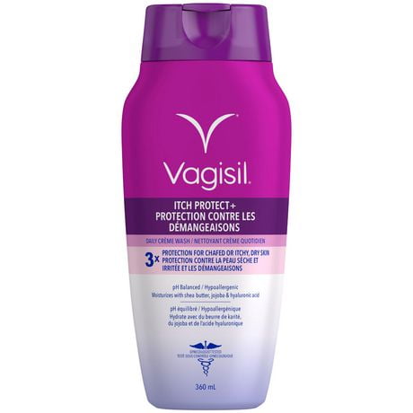 Vagisil Itch Protect+ Daily Crème Wash, 360ml
