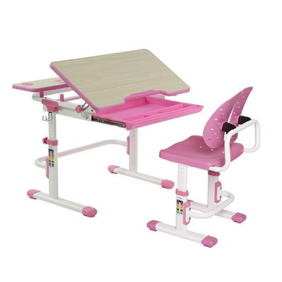 TygerClaw Adjustable Height Childrens Desk with Storage